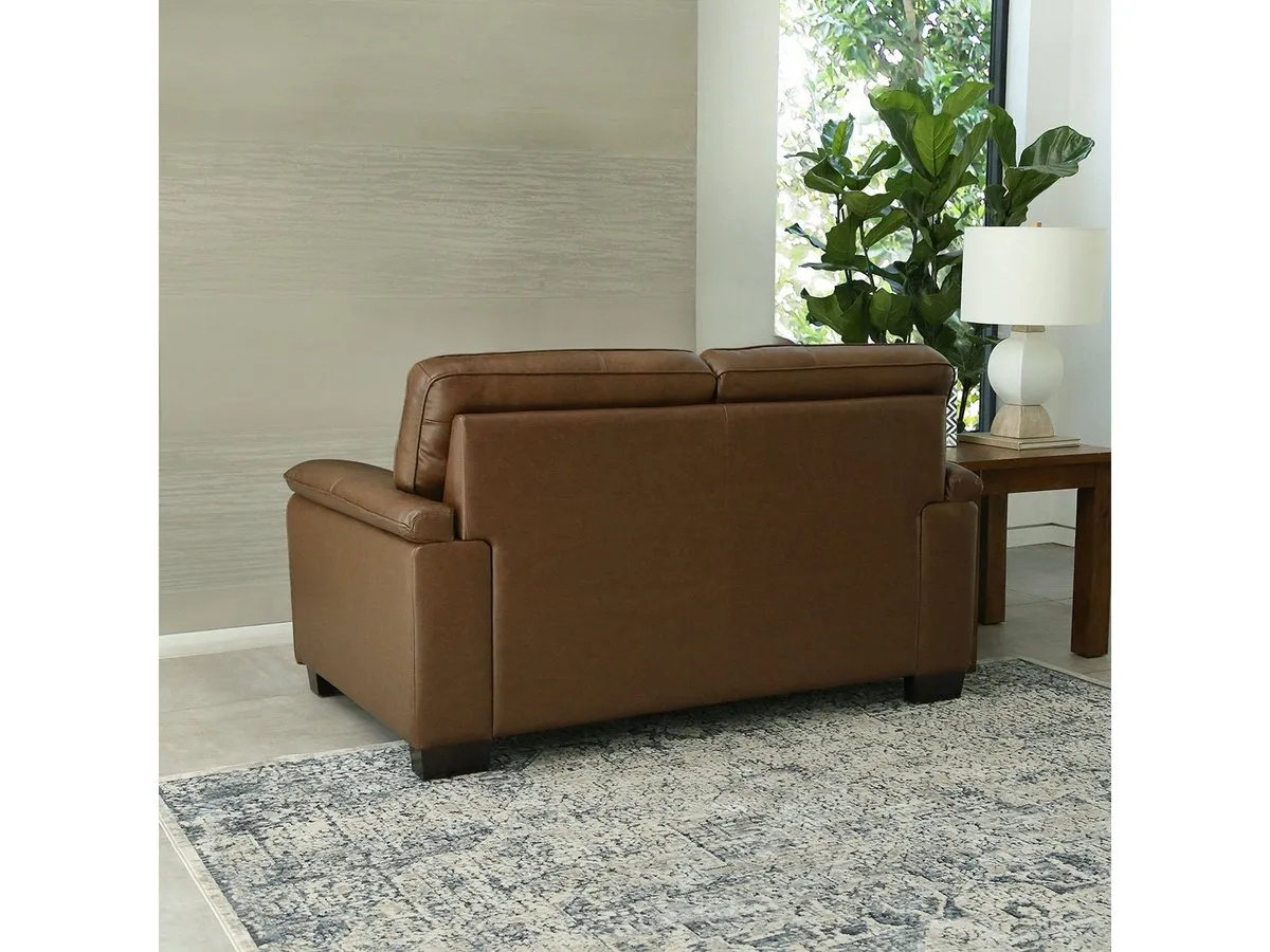 Harrison Leather Loveseat