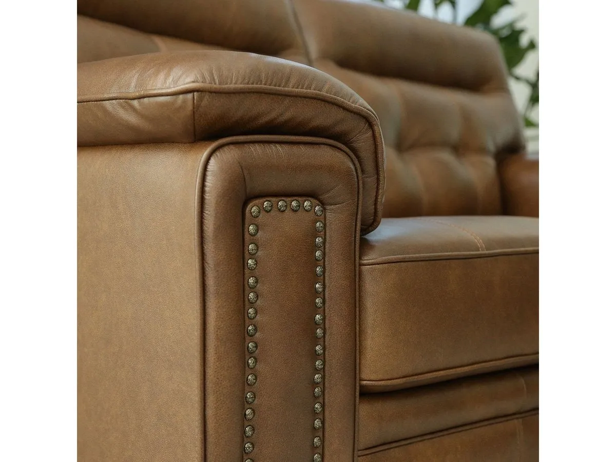 Harrison Leather Loveseat
