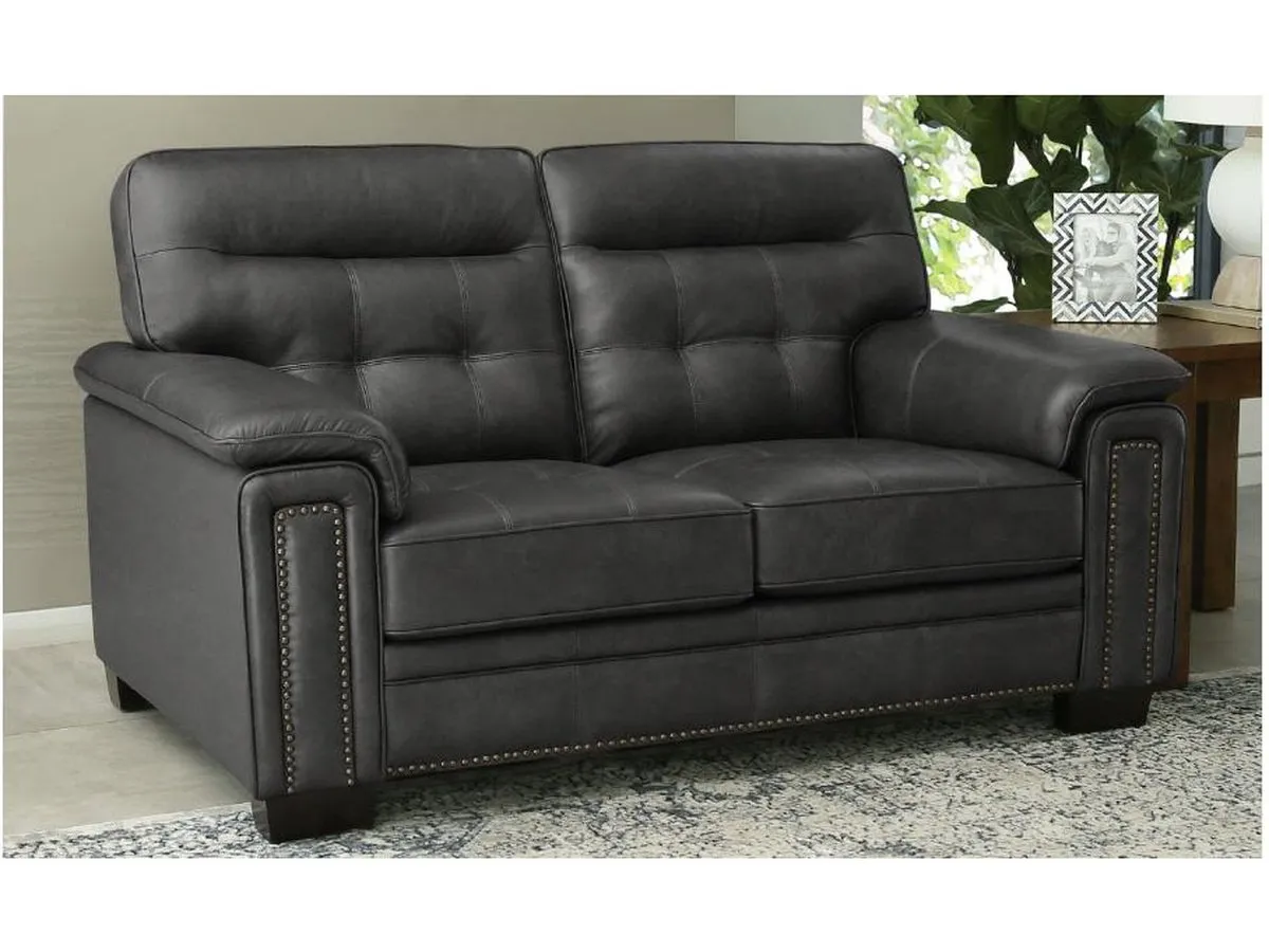 Harrison Leather Loveseat