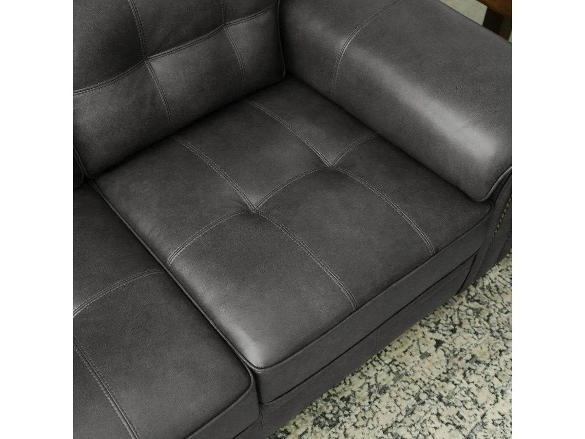 Harrison Leather Loveseat