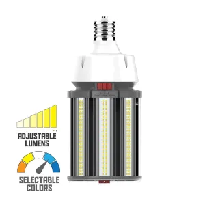 Hi-Pro Retrofit LED Corn Bulb, 80W|100W|120W, 16800lm, 30K|40K|50K, EX39 Mogul, 120-277V