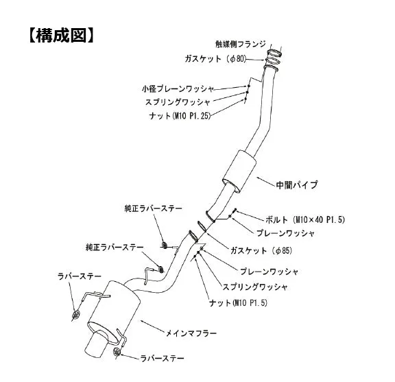 HKS Super Turbo Muffler Ti Exhaust - BNR34 ##213142396