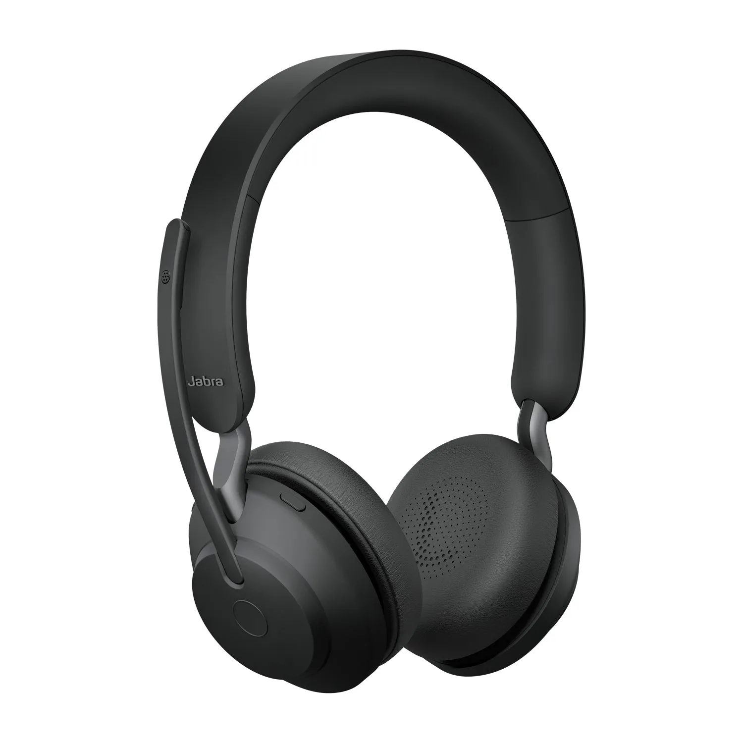 Jabra Evolve2 65 Link 390 Usb-A Uc Version Stereo With Desk Stand Black