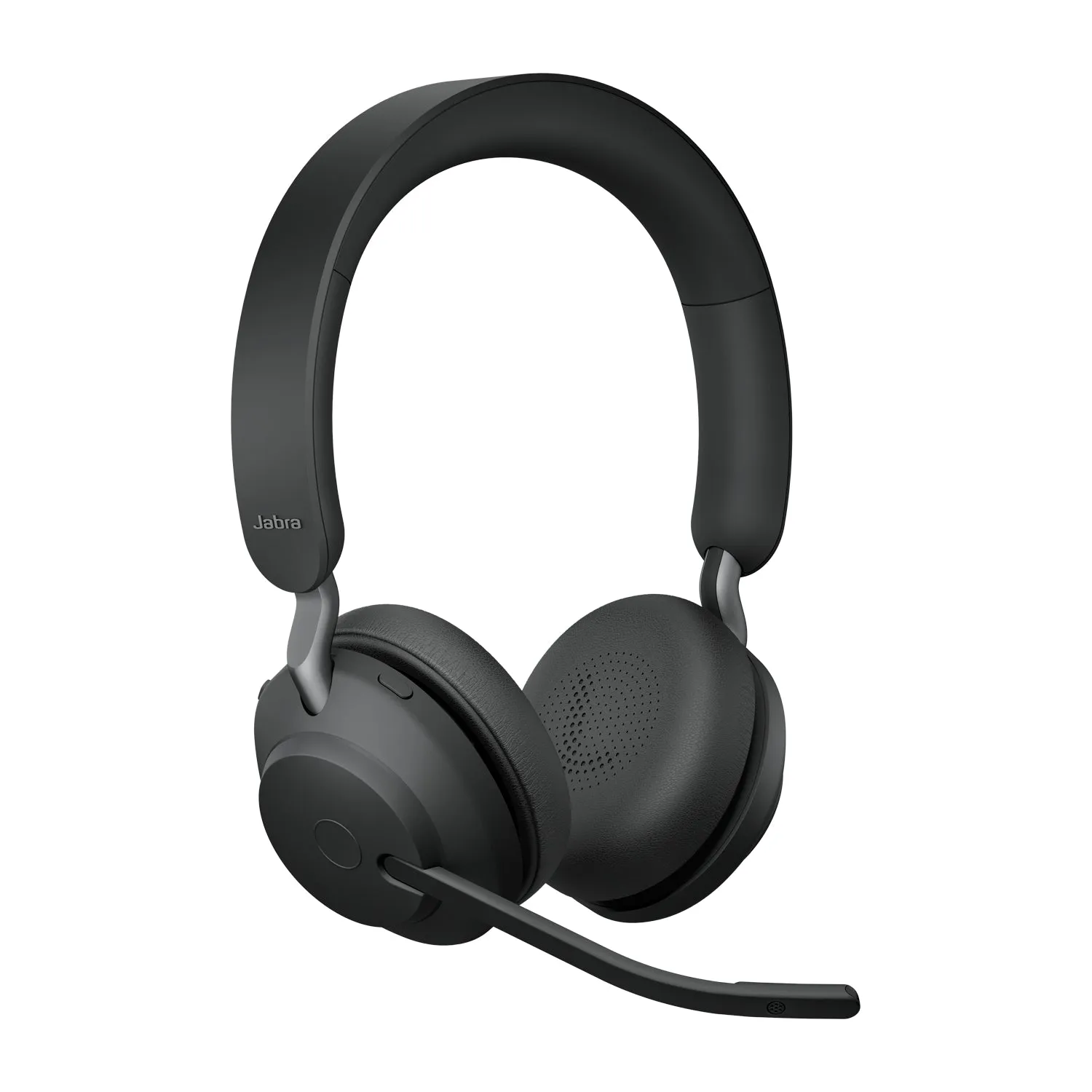 Jabra Evolve2 65 Link 390 Usb-A Uc Version Stereo With Desk Stand Black