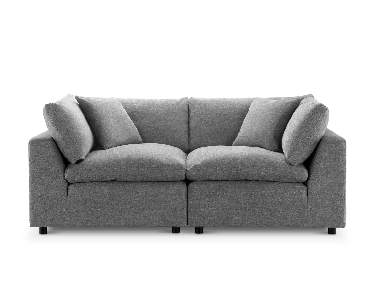 JoJo Fletcher Luxe Feather and Down 2-pc Loveseat