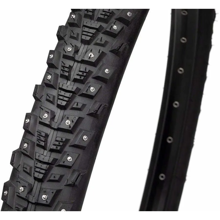 Kahva Bike Tire - 27.5 x 2.1", Clincher, Steel, 33tpi, 240 Carbide Steel Studs