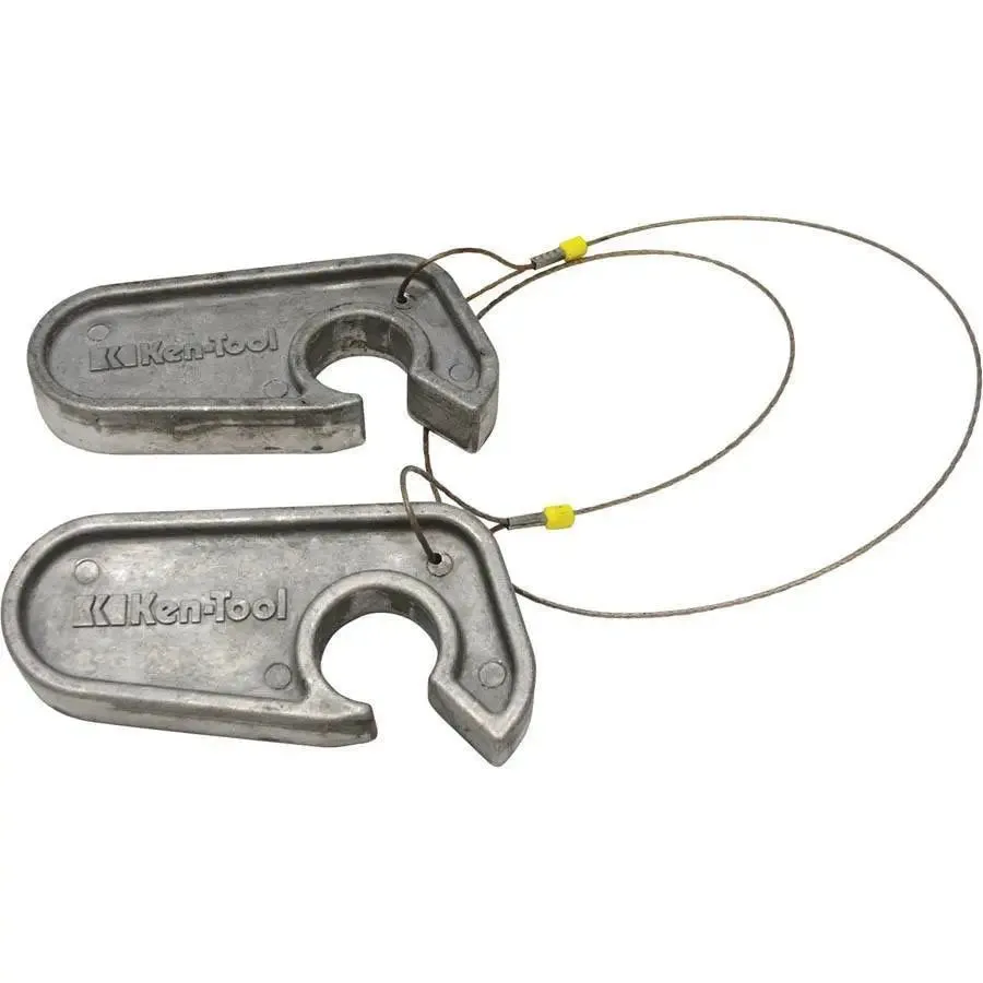 Ken-Tool Pair Of 31713 Aluminum Bead Holders W/cable