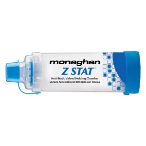 Monaghan Aerochamber Plus Z STAT Anti-Static Valved Holding Chamber FLOWSIGNAL Whistle