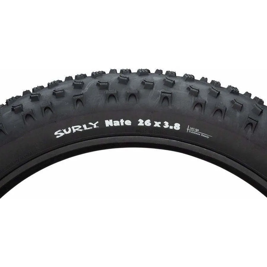 Nate Tire - 26 x 3.8, Tubeless, 120tpi