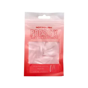 Notpolish Press X Sculpted Medium Coffin Tips 50pc -