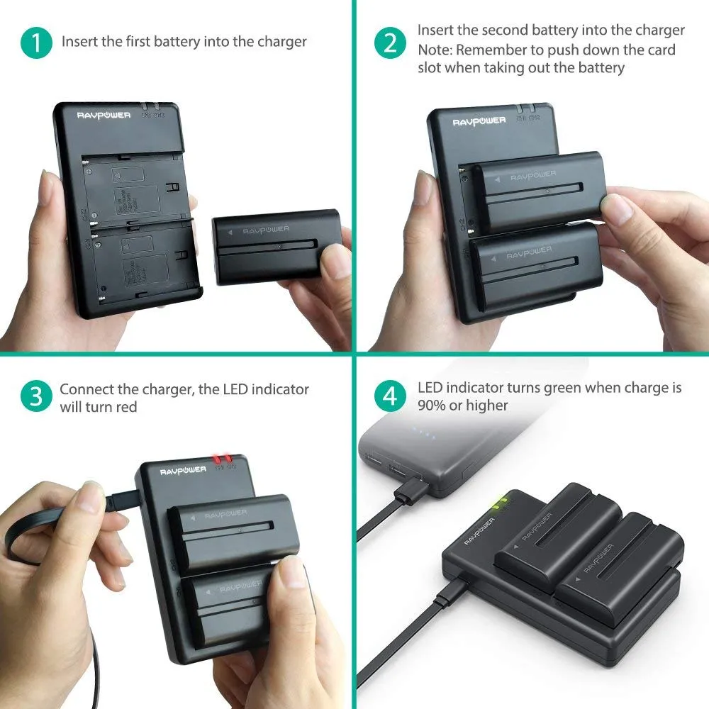 NP-F550 Battery Charger for Sony