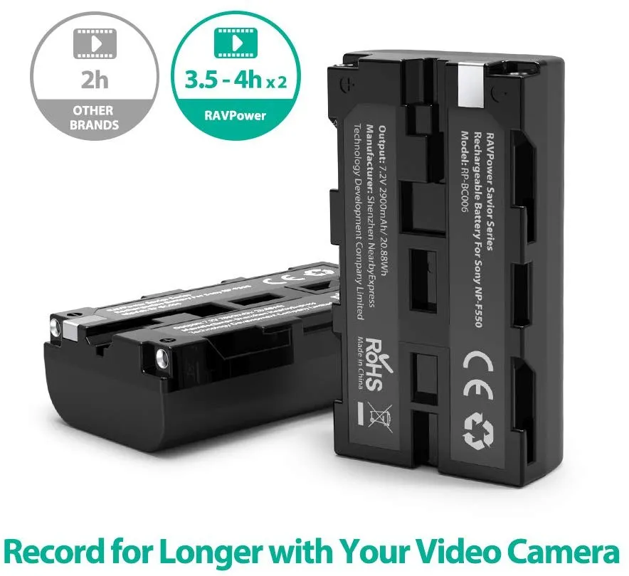 NP-F550 Battery Charger for Sony