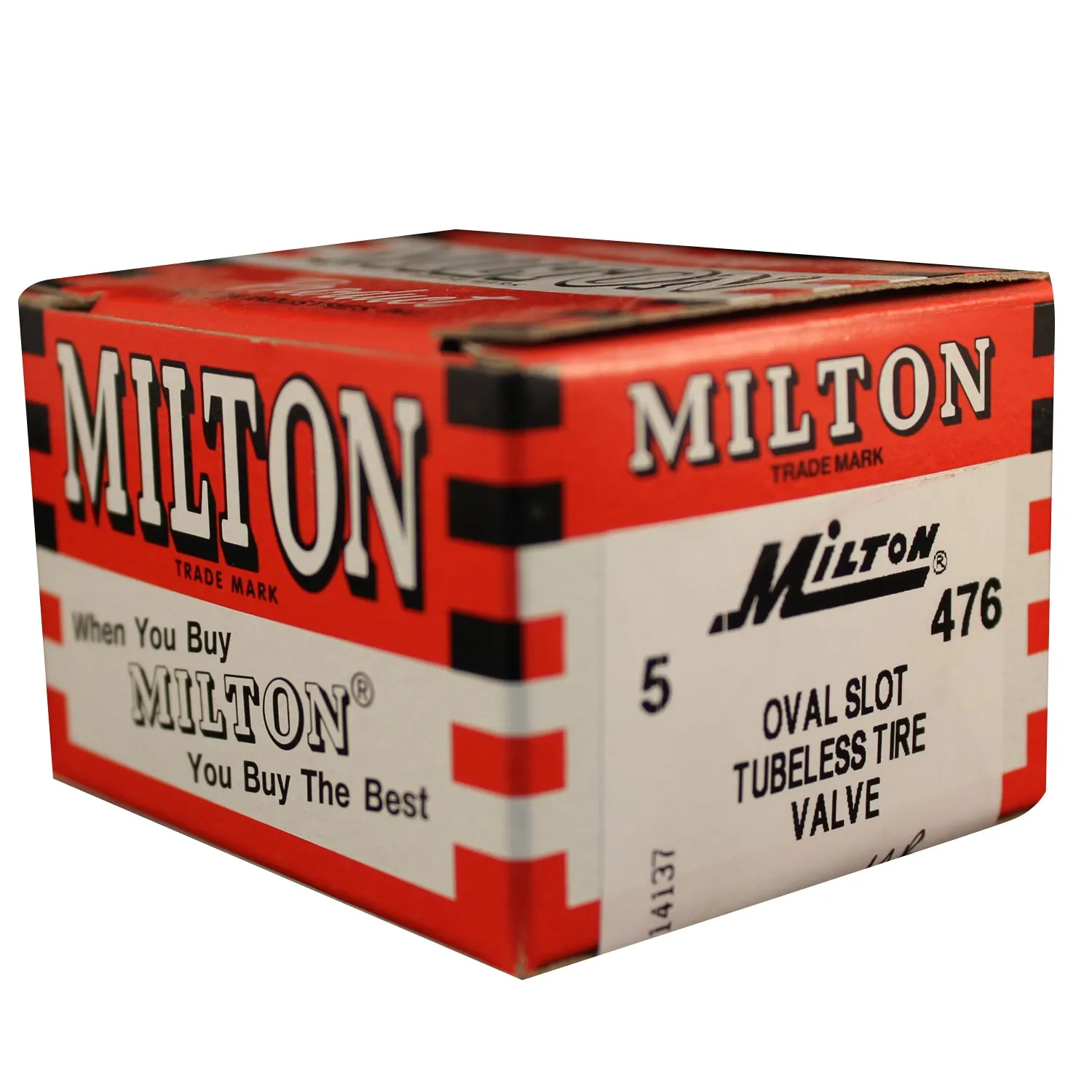 Oval Slot Tubeless Tire Valve (Box of 5)