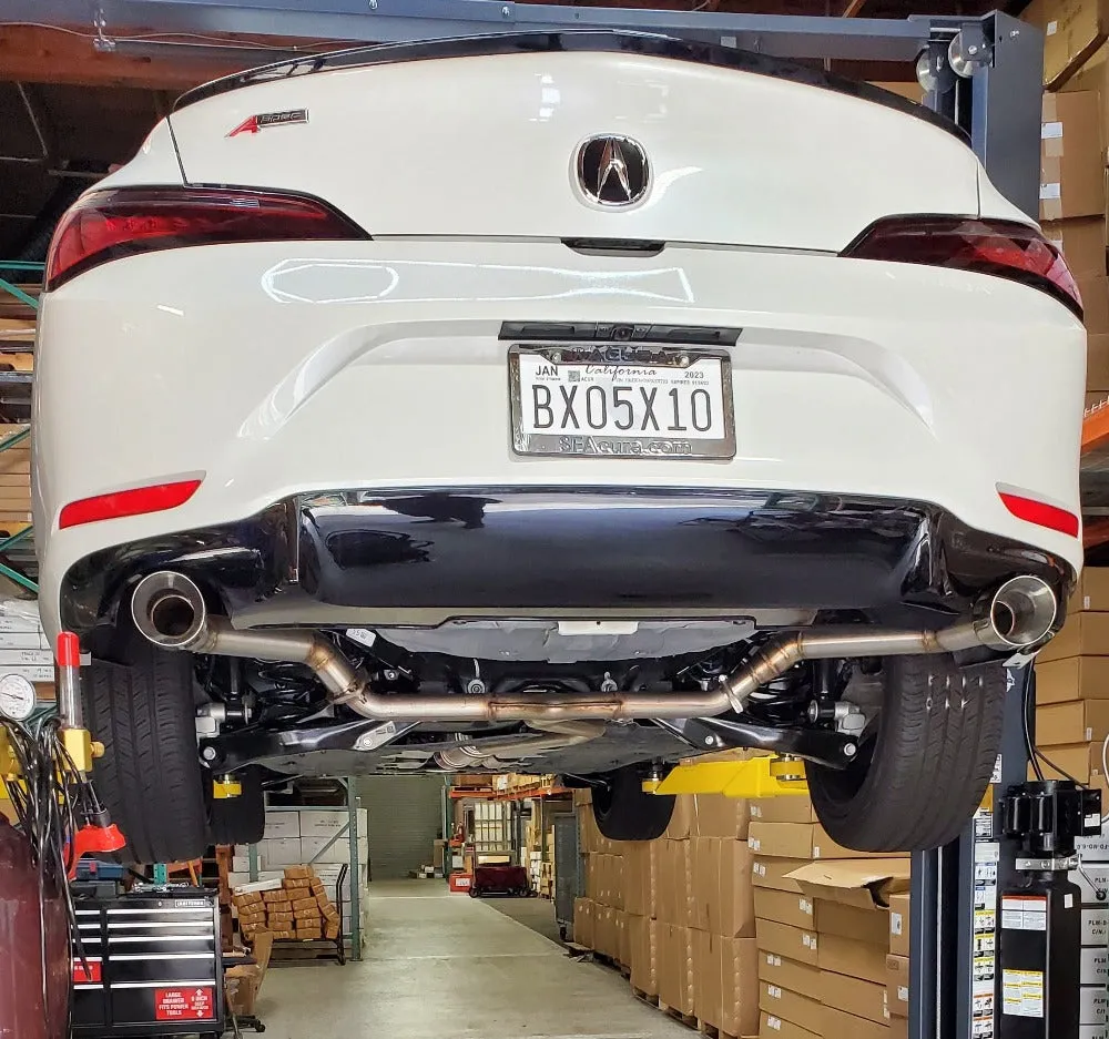 PLM Axle-back Exhaust Muffler Delete 2023  Acura Integra 2022  Civic 1.5T