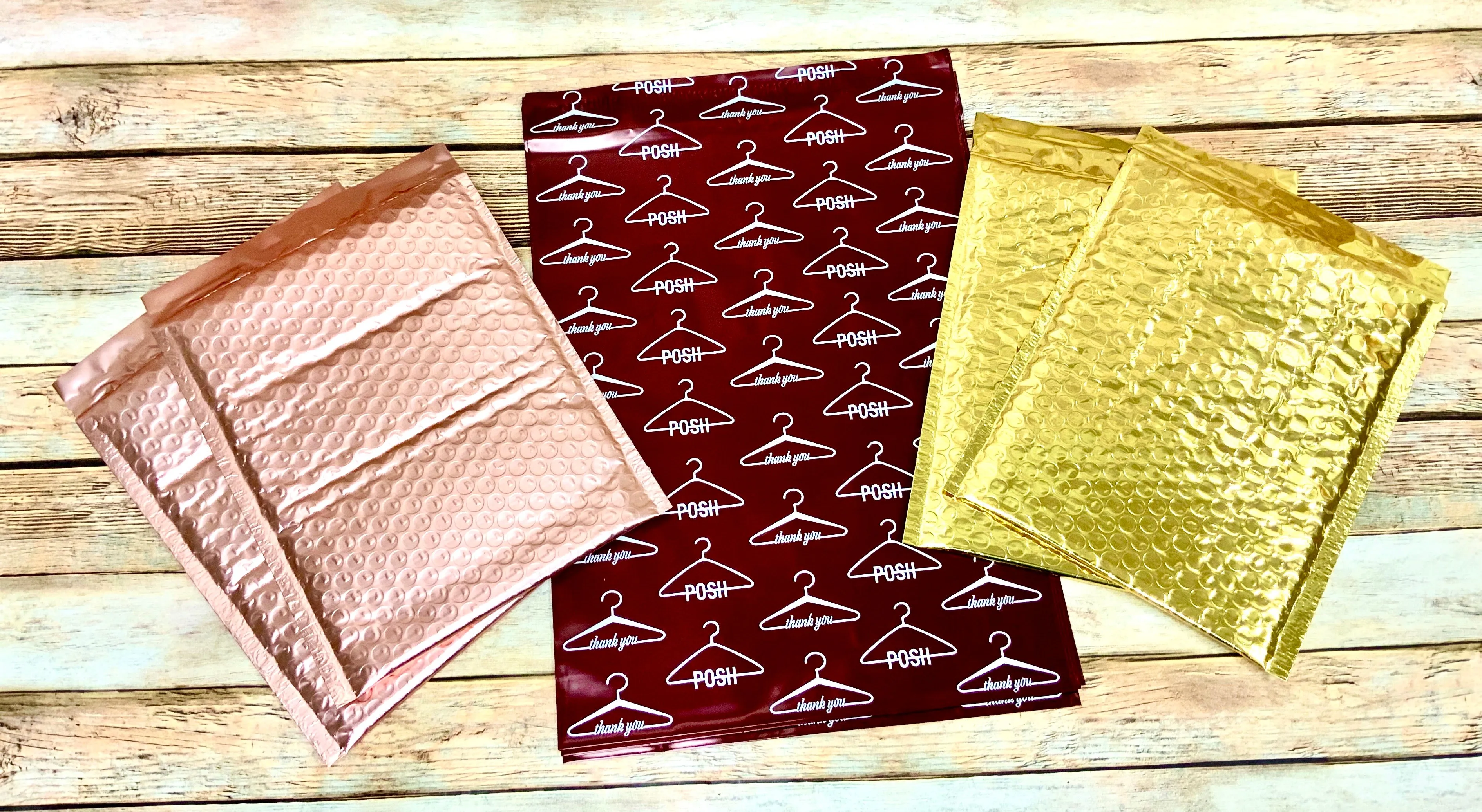 Posh 10x13 and 14x17 Poly Mailer Collection