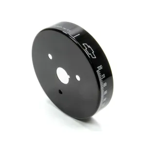 Proform Harmonic Balancer Cover - Bow Tie Emblem - 6.75 in.