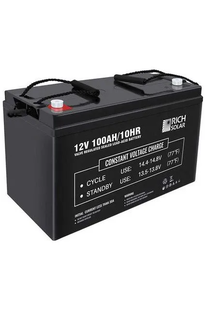 Rich Solar 12V 100Ah Deep Cycle AGM Battery