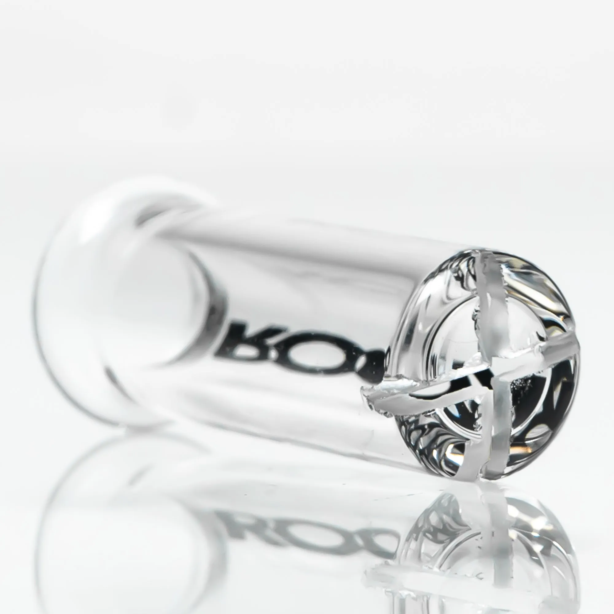 ROOR - Plus Glass Tip - Round - 12mm - Black Label