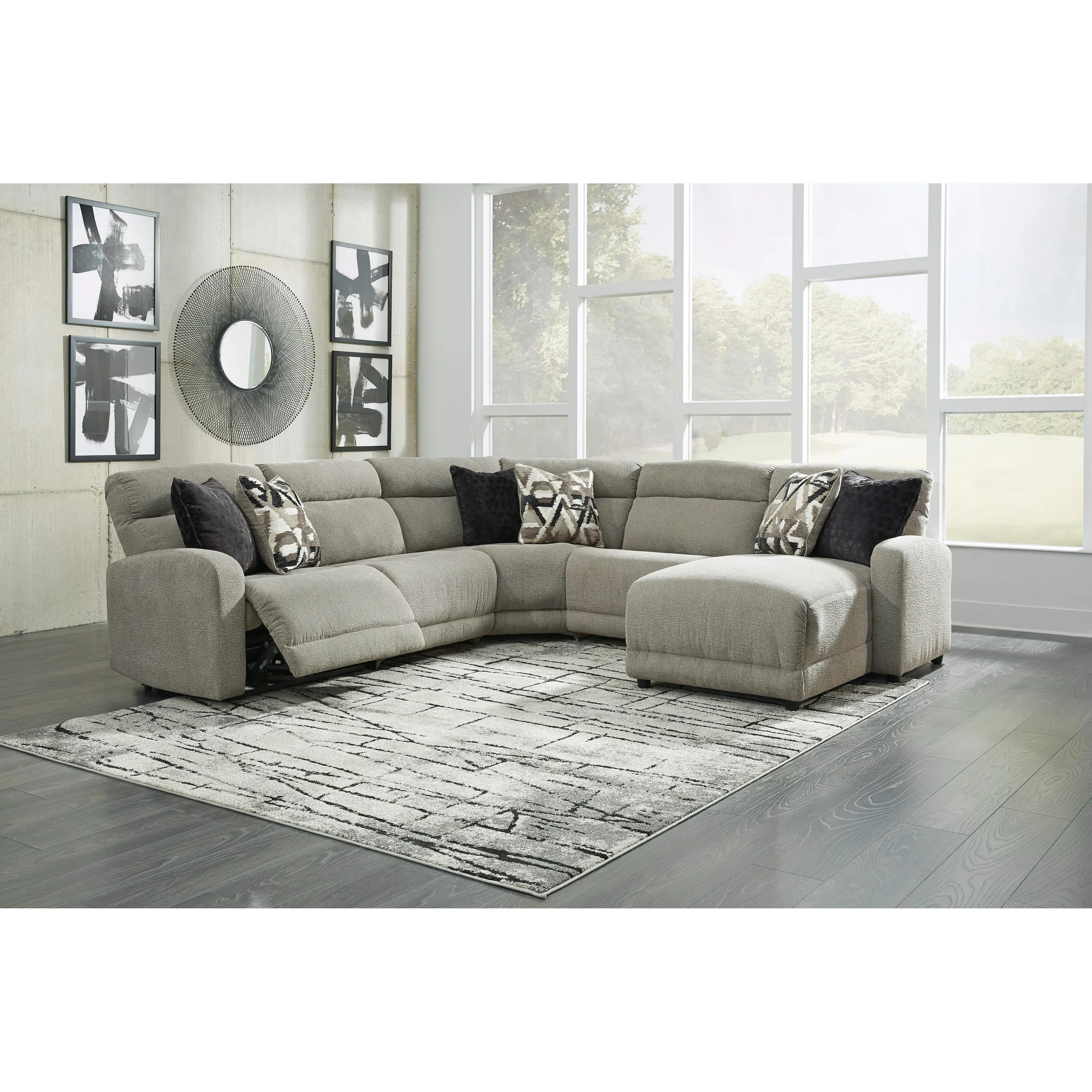 Signature Design by Ashley Colleyville 5440558 LAF Zero Wall Power Recliner