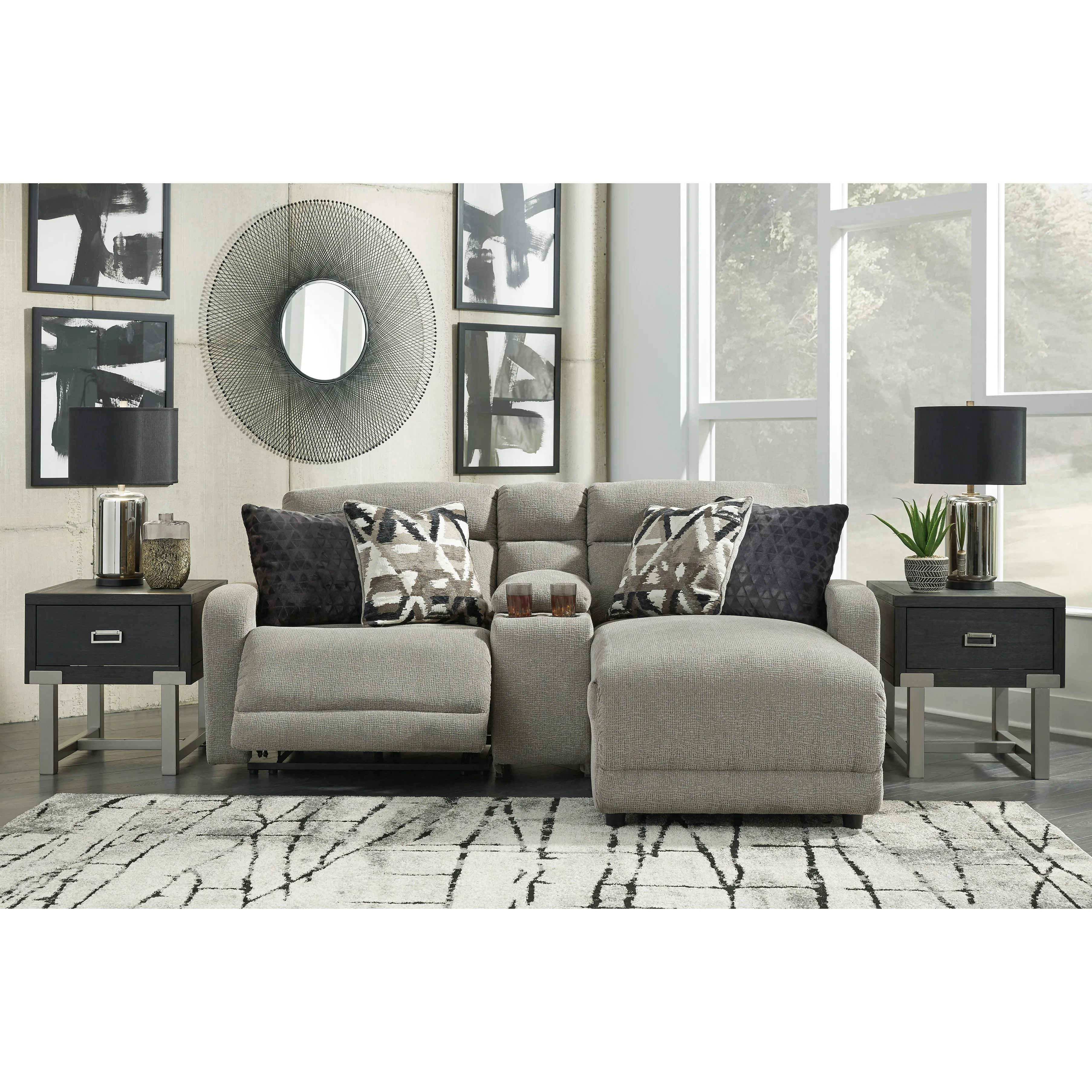 Signature Design by Ashley Colleyville 5440558 LAF Zero Wall Power Recliner