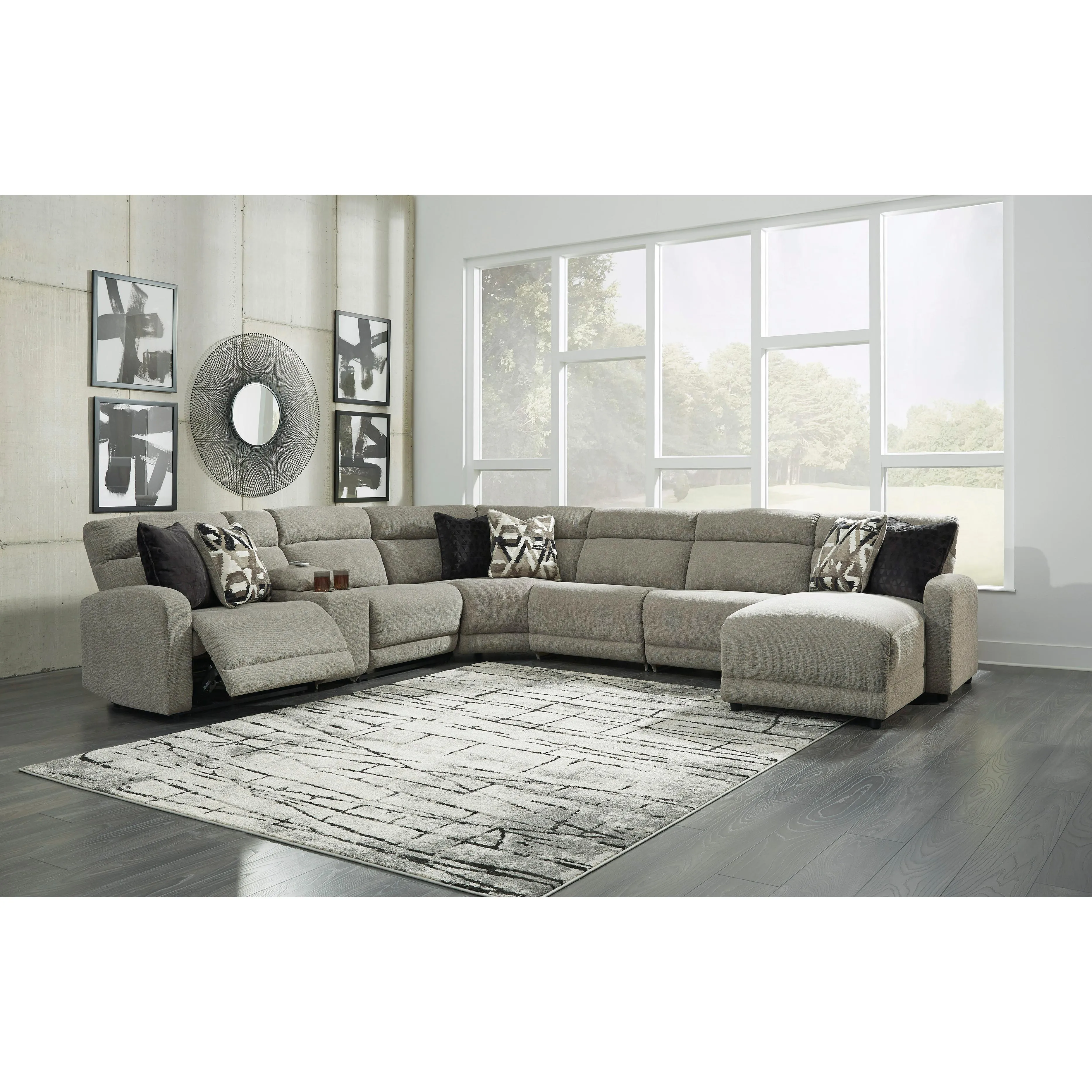 Signature Design by Ashley Colleyville 5440558 LAF Zero Wall Power Recliner