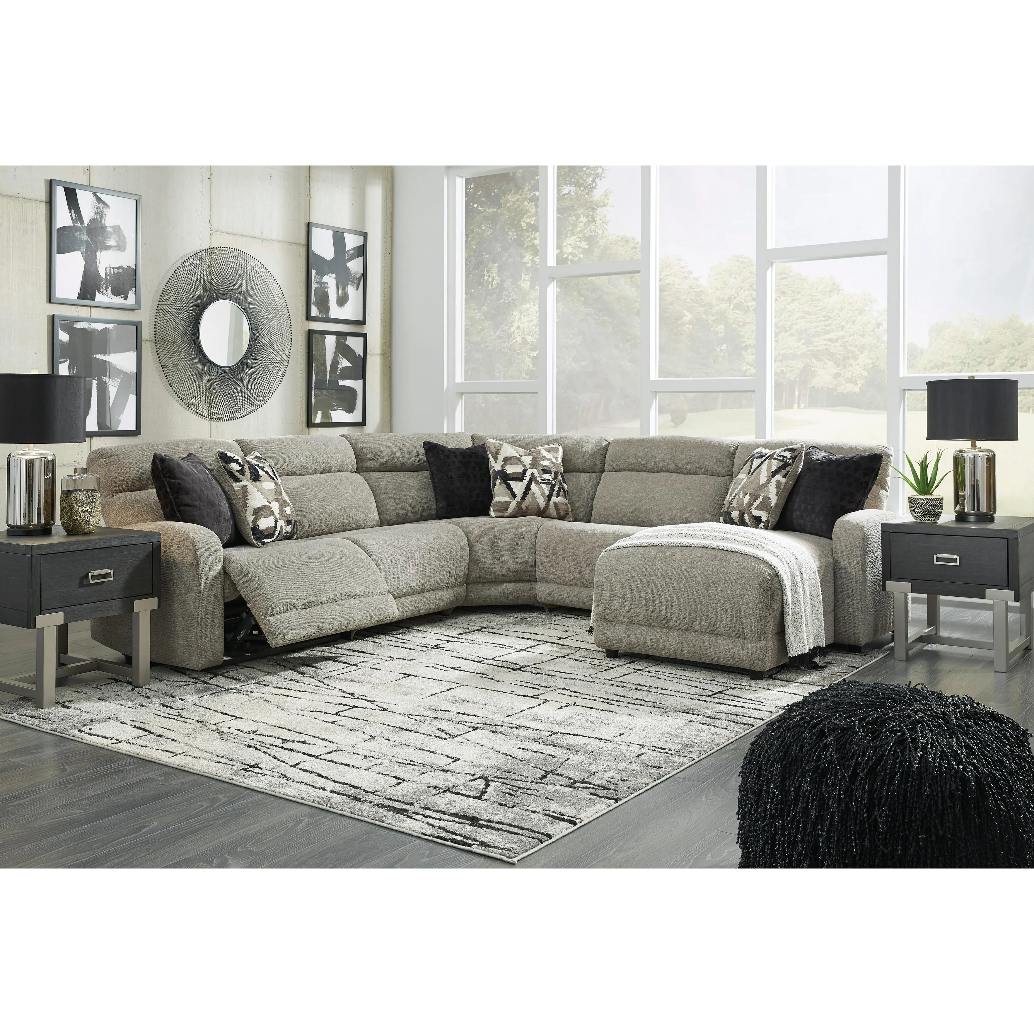 Signature Design by Ashley Colleyville 5440558 LAF Zero Wall Power Recliner