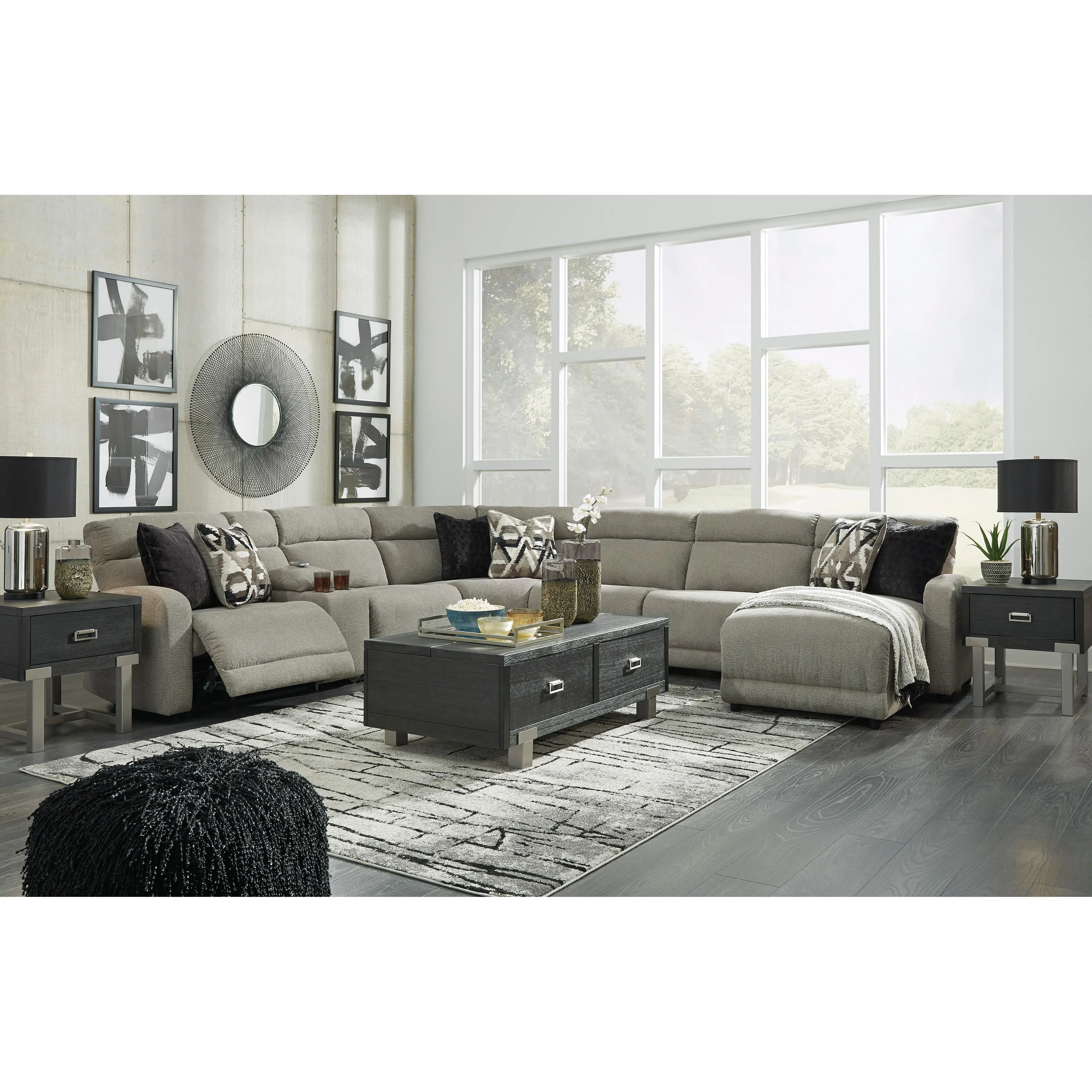 Signature Design by Ashley Colleyville 5440558 LAF Zero Wall Power Recliner
