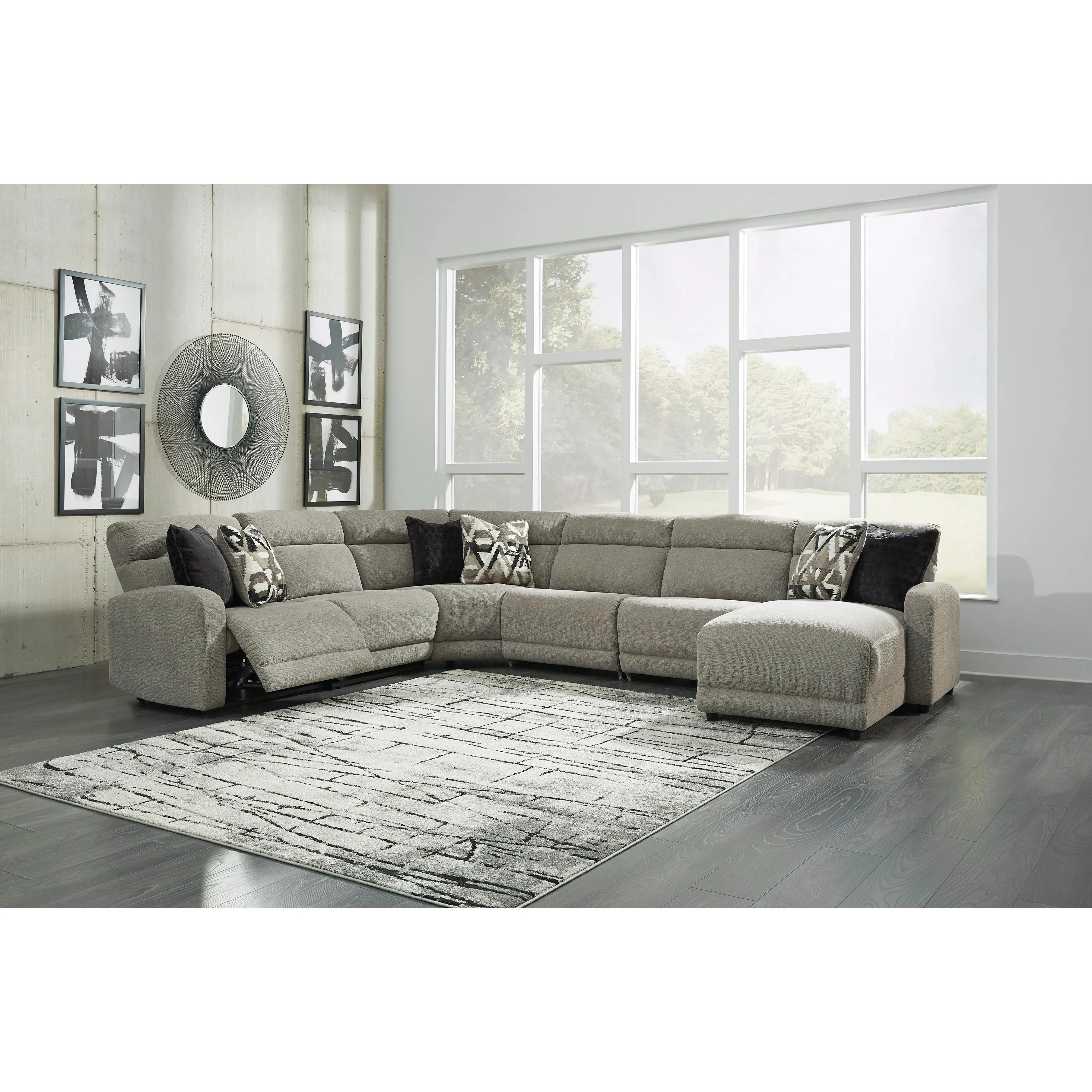 Signature Design by Ashley Colleyville 5440558 LAF Zero Wall Power Recliner