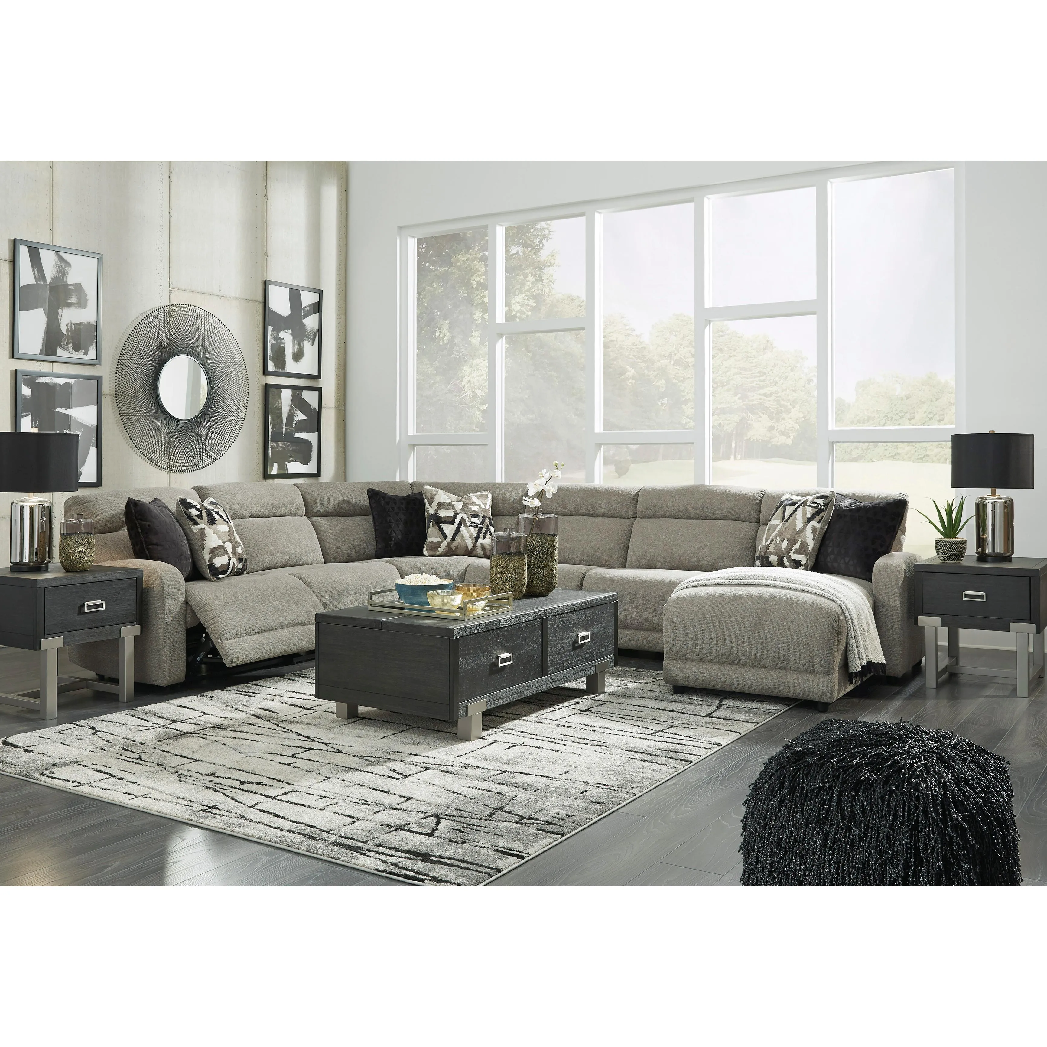 Signature Design by Ashley Colleyville 5440558 LAF Zero Wall Power Recliner