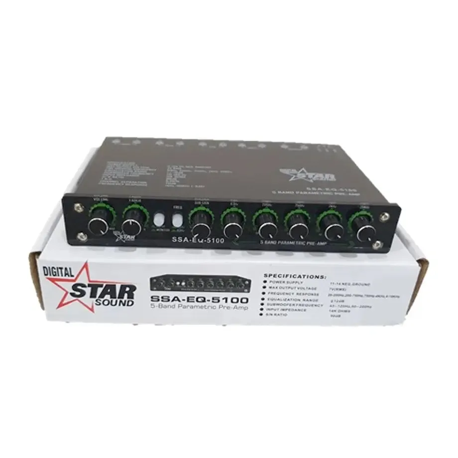 Star Sound SSA-EQ-5100 5-Band Equalizer