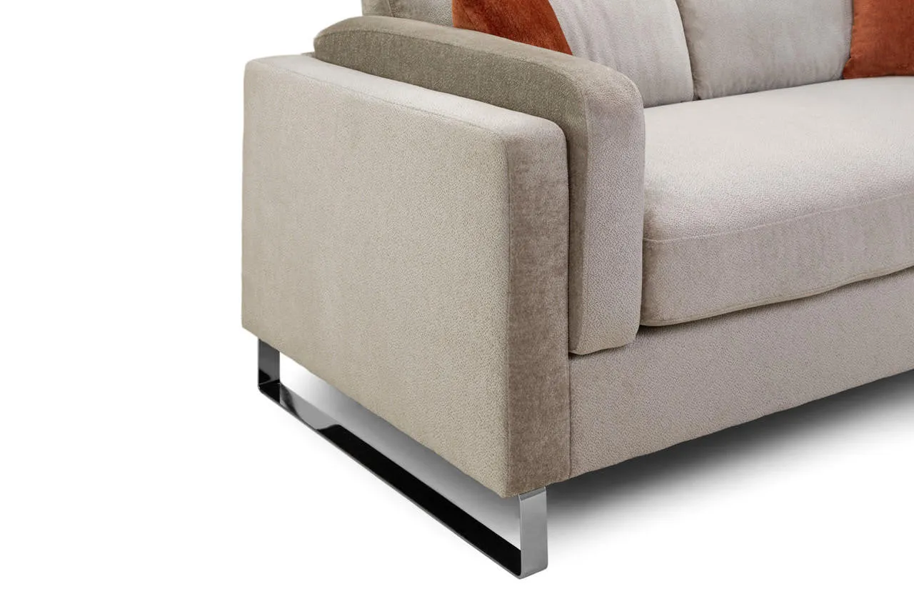 Surrey Sofa - Beige 2 Seater - 182 CM