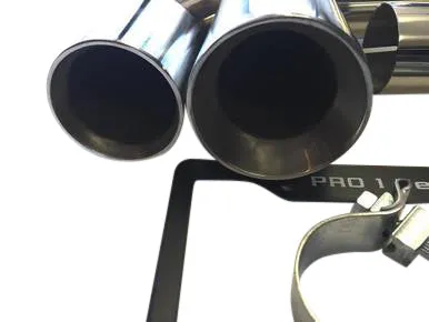 Top Speed Pro 1 Exhaust System Porsche 911 996 & GT3 (98-04) Quad Tips Muffler Bypass