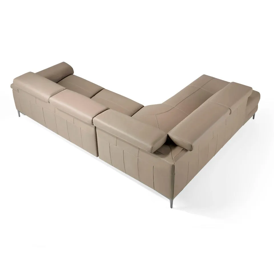 ZURICH Leather Power Motion Sectional