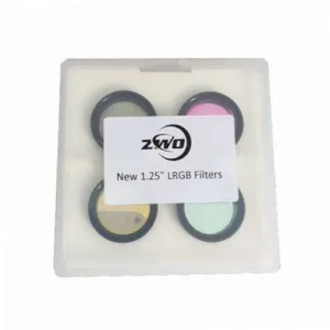 ZWO Premium 1.25" LRGB Filter Set for ASI1600 Cameras - LRGB125NEW
